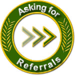 Asking for Referrals logo